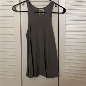 High neck tank top